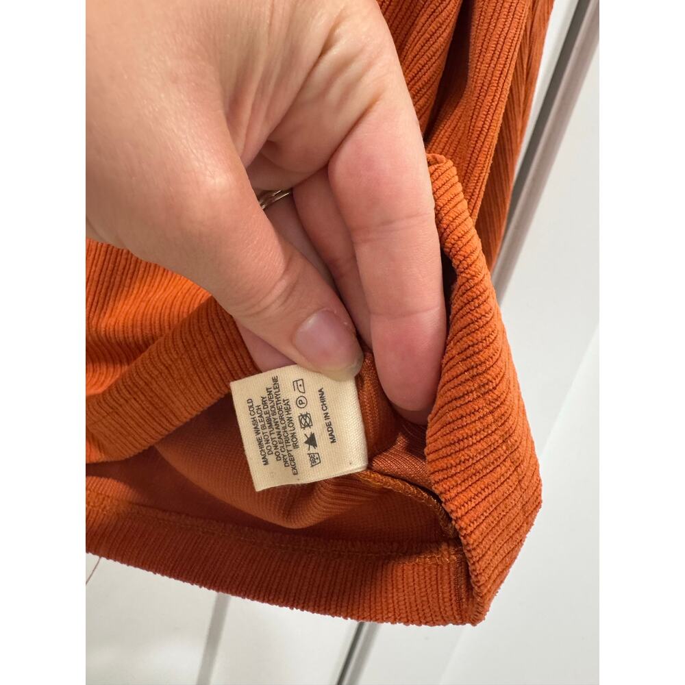 Jen & Co patchwork burnt orange jacket - Picture 9 of 9